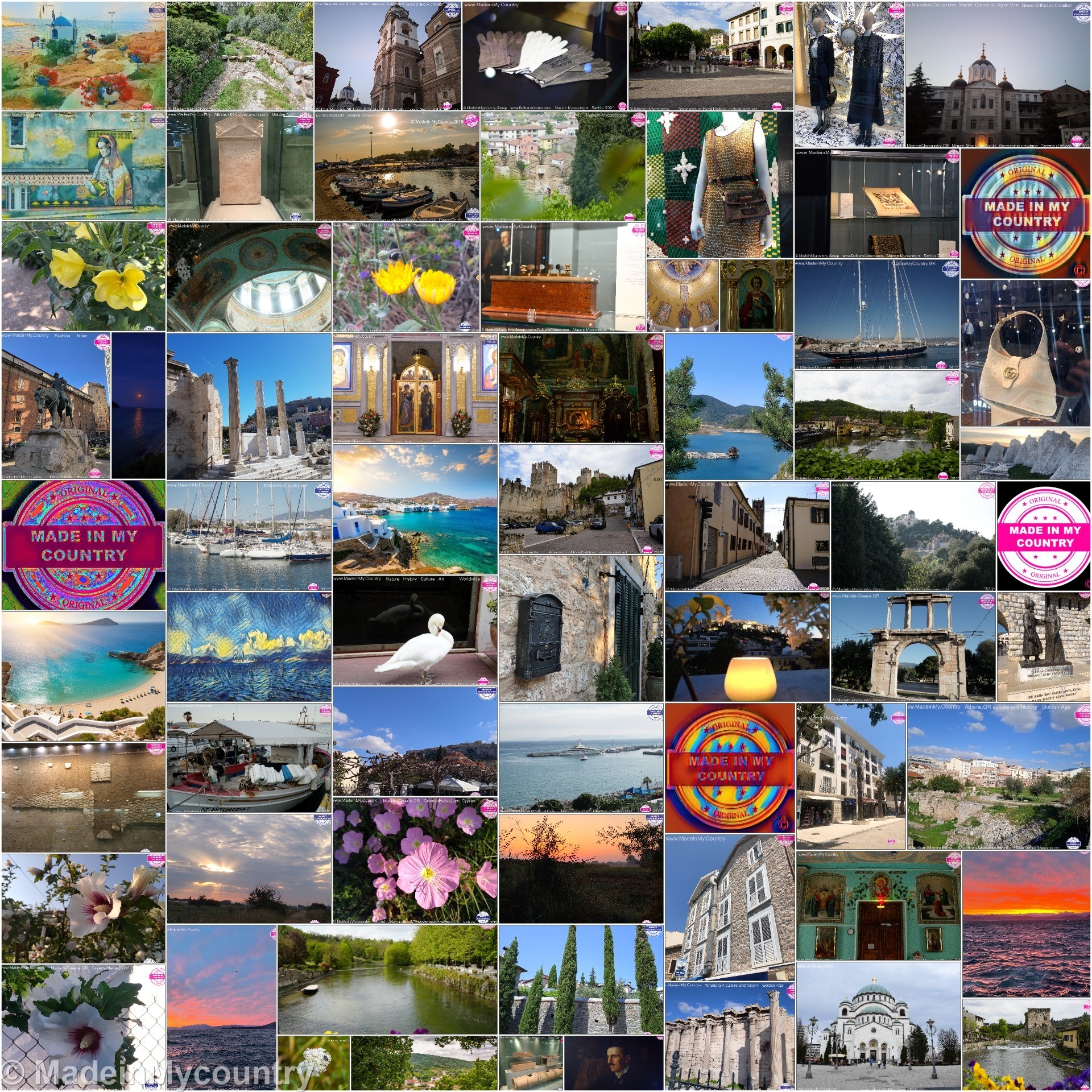 MadeinMycountry Europe. MadeinMycountry is a global platform that celebrates and supports local history, culture, art, and nature conservation efforts. For two decades, we have been sponsoring local museums, cultural organizations, travel destinations, historical sites and various cultural events around the world. As the world's largest network of its kind, we provide unmatched global reach.